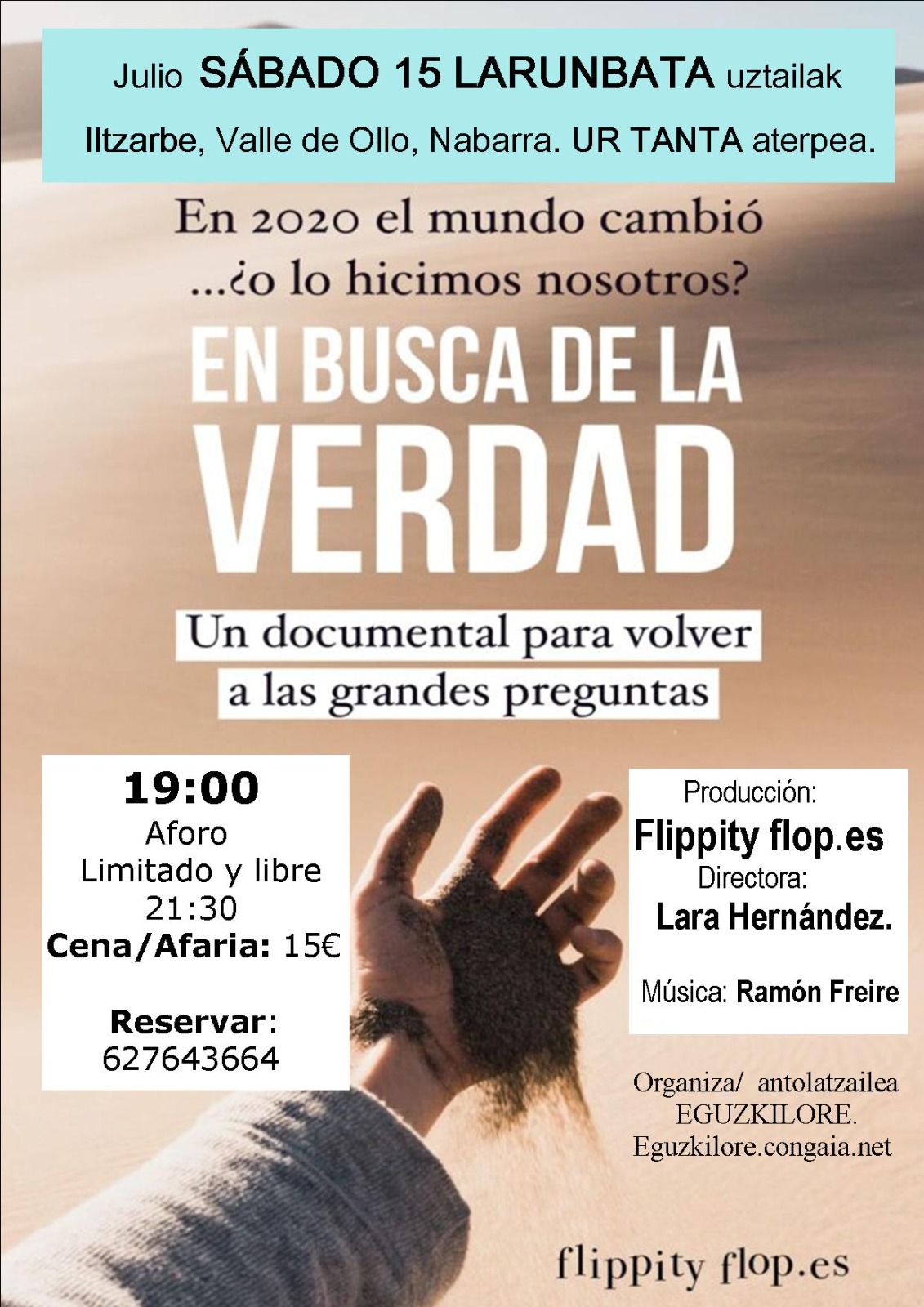 Documental:  En busca de la Verdad – Aforo limitado y libre