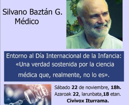 Vacunas en la infancia – Silvano Baztán